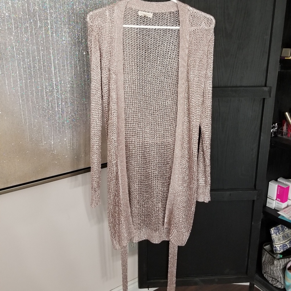Blush pink cardigan